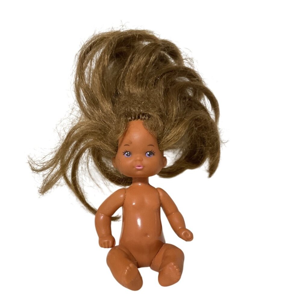 Vintage 1976 Mattel Rosebud Heart Family Infant Baby Barbie Doll